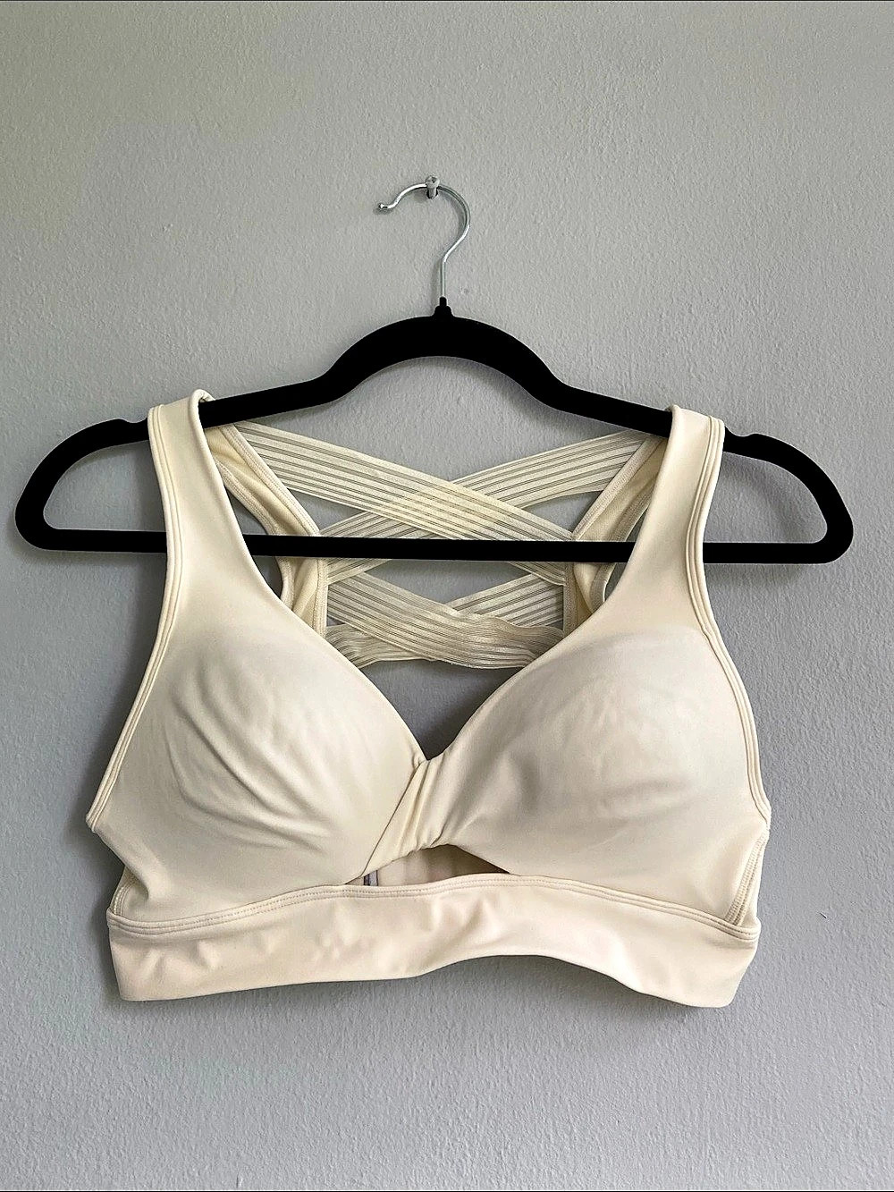 Cream Sports Bra Like New